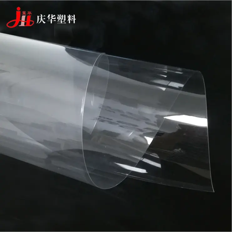 Rouleaux de feuille PLA Acide Polylactique Plastique Eco-firendly Biodégradable PLA Plastique Nouvelle Gamme de Largeur ABS dans 720mm 0.25mm-1.4mm