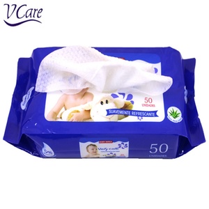 Lingettes nettoyantes pour bébé, extra douces, blanches, sans alcool, 99,9 % eau pure, 15 cm x 20 cm, avec étiquette privée, jetables, vente en gros - Product Image 3