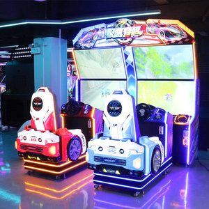IPLAYSMART <b>Amusement</b> Park Indoor 2 Player Racing HD Video Racing Game <b>Machine</b> Coin Operated Metal+Acrylic+Plastic - Product Image 4