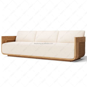 Ferly Op Maat Gemaakte Moderne Massief Teakhouten Tuinmeubilair Hot Sale Lounge Stoel Set Voor Tuin Woonkamer Patio Park Rotan - Product Image 5