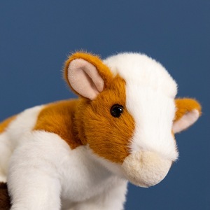 EN STOCK doux mignon kawaii peluches peluches animal vache juguetes poupée enfants bébé noir blanc vache peluche peluche jouet - Product Image 5