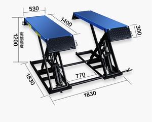 In-Ground Double Cylinder Hydraulic <b>Lift</b> for Car Four Wheel Alignment Calibration Scissor Car <b>Lift</b> - Product Image 6
