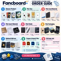 Jeu de société Fancboard Custom Book Cart Route Cooperative |   Carton plié en quatre parties |   Jouet éducatif pour enfants B2B personnalisé