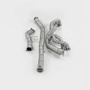 Sistema de Tubo de Escape de Acero Inoxidable <span class=keywords><strong>Fengcai</strong></span> para Subaru BRZ 2.4L 2020+, 1.5 mm de Grosor, Acabado Liso, Ajuste Universal - Product Image 2