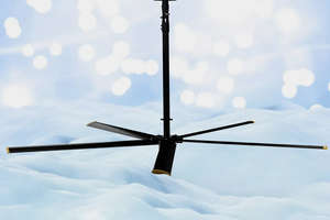 Ventilador de Techo Industrial de Gran Volumen y Baja Velocidad para Grandes Almacenes, Sistema de Control Climático y Circulación de Aire de Bajo Consumo - Product Image 2