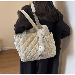 Nouveau <span class=keywords><strong>sac</strong></span> à <span class=keywords><strong>bandoulière</strong></span> en coton Lingge, grande capacité, léger, <span class=keywords><strong>sac</strong></span> fourre-tout <span class=keywords><strong>pour</strong></span> étudiantes, <span class=keywords><strong>sac</strong></span> de <span class=keywords><strong>cours</strong></span> supplémentaire - Product Image 2