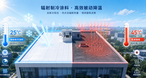 Rivestimento Solare Riflettente per Tetti, <span class=keywords><strong>Vernice</strong></span> Radiante Isolante Termica a Risparmio Energetico per Quadri Elettrici, Trasformatori e Telecomunicazioni - Product Image 2