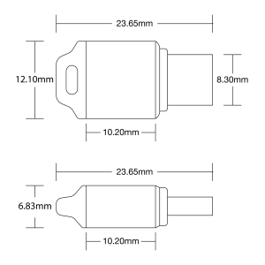 Bloqueador de Micrófono USB-C Elanby con Diseño Moldeado - Protege la Privacidad para Computadoras Portátiles y Teléfonos Inteligentes, Hecho en China - Product Image 2