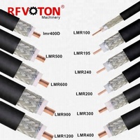 Prix usine haute qualité Lmr100 LMR195 LMR240 LMR300 câble coaxial pour TV/CATV/Satellite/antenne/CCTV