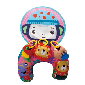 Infant Early Education Toy <b>Animal</b> Theme U Shaped Prone <b>Pillow</b> for Baby Head up Training - Product Image 6
