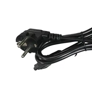 Universal Korea French Power Cord Plug 250V 16A Round 2 Pin France Plugs Power Cable With Type C13 Connectors