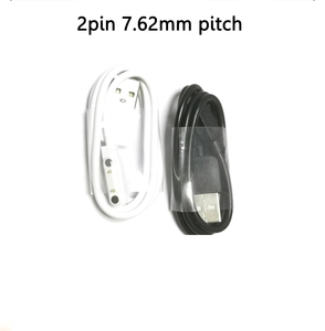 สายชาร์จแม่เหล็ก USB 7.62 มม.ชาย 2 Pin Pogo สายชาร์จแม่เหล็กสําหรับสมาร์ทนาฬิกา <span class=keywords><strong>GT88</strong></span> G3 KW18 Y3 KW88 GT68 - Product Image 2