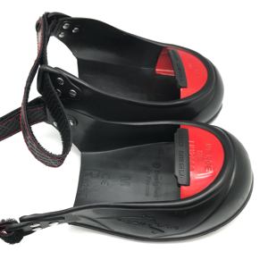 Couvre-chaussures de visiteur antidérapantes avec embout en aluminium anti-rayures doublure en cuir véritable et semelle intérieure en caoutchouc essentiel au travail - Product Image 5