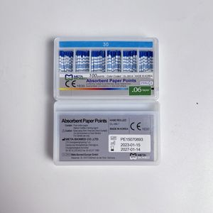 VENTE Dentaire Endodontique Meta Biomed Papier Absorbant Points Cône 0.04/ 0.02 /0.06 15 #-40 # Papier Absorbant - Product Image 5