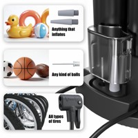 BAIMEI Çelik Bisiklet Ayak Pompası Çift Silindirli Yüksek Basınçlı Hava Pompası Hassas Basınç Göstergesi 120PSI Schrader/Presta Subapları için