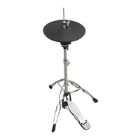 Independent Hihat Electronic Drum a Complete Set of 12-inch Dual-zone Trigger Cymbal Controller, Professional-grade Cymbal Stand