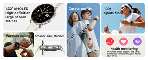 Montre connectée HT39 2026, dernière génération, application de montre, répondre aux appels, modes sportifs massifs, suivi d'activité, surveillance du sommeil, unisexe, tendance - Product Image 3