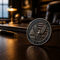 Pièce commémorative du 250e anniversaire de l'indépendance des États-Unis 1776-2026, pièce commémorative du semi-quinqucentenaire, souvenir métallique personnalisé pour la vente en gros