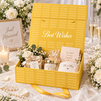 Boîte magnétique pliable de luxe avec poignée en ruban, logo UV sélectif, en carton rigide écologique, pour cadeau de mariage ou anniversaire