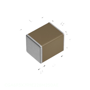 Condensador Cerámico de Grado Automotriz con Terminación Suave, Canal del Fabricante CGA6P3X7R1E226M250AE, 22 uF, 1210 (3225 Métrico) - Product Image 1