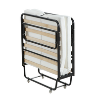 Le matelas de lit en métal de taille de reine de mécanisme de cadre de lit portatif de sommeil incluent