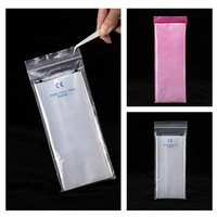 Sacs en plastique PE transparents à fermeture éclair pour l'emballage des aliments congelés, pochette pour bijoux, emballage pour cosmétiques et accessoires