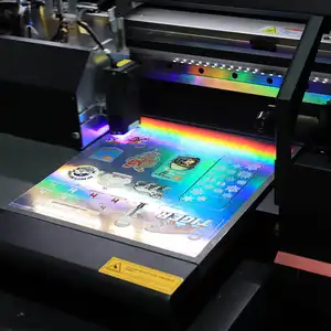 Heißes Produkt 30 a3 Größe UV Dtf holo graphischer Film Ab Film Transfer Aufkleber für UV Dtf Drucker