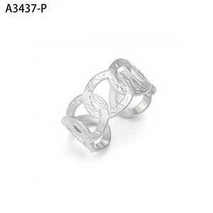 Amy Amy Fashion <b>Ring</b> A3437 925 Silver Plated Geometric <b>Cocktail</b> <b>Ring</b> For Women Party Daily Wear Modern Style - Product Image 1