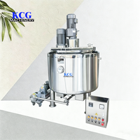Agitateur électrique en acier inoxydable, moteur d'émulsification sous vide, réservoir de mélange, équipement de mélange de liquides industriels, machine chimique
