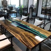 Résine époxy transparente comme du cristal, résine de coulée profonde pour table en résine, jusqu'à 5-10 cm (rapport 2:1)