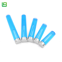 Diameter30mm 10ml 15ml 20ml 25ml 30ml 40ml 50ml 60ml 80ml 100ml 110mlsmall verre tube avec ruban métallique cap