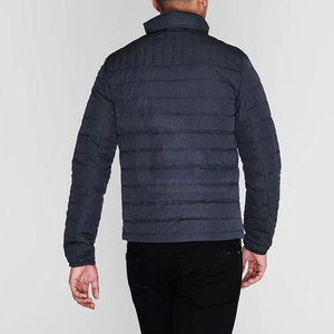 Chaqueta acolchada para hombre de diseño personalizado más vendida 2025 de alta calidad con cuello levantado Color personalizable para la temporada de invierno - Product Image 3