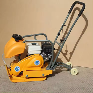 Alta Eficiência Robin <span class=keywords><strong>Engine</strong></span> Plate Compactor Estrada Construção Compactador Vibratório Máquina Diesel ou Fonte De Energia Elétrica - Product Image 5