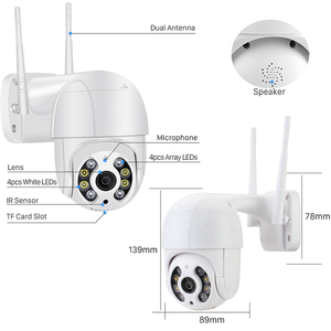 HD 1080P WiFi Security Camera Outdoor V380 Pro <strong>Motion</strong> <strong>Detection</strong> <strong>Auto</strong> Tracking CCTV PTZ Camera - Product Image 4