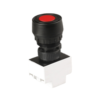 Interruptor de Botón para Áreas Peligrosas con Certificación UL 1203 Ex d IIC T6, Rosca de Montaje de 22 mm, Nivel IP65, Plástico y Metal, 1A/10A/16A