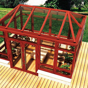 DIAOSI SangRui 60, de corte térmico de aluminio sala de Sol de vidrio Lowes Sunrooms Eco amigable <span class=keywords><strong>casa</strong></span> prefabricada para jardín - Product Image 3