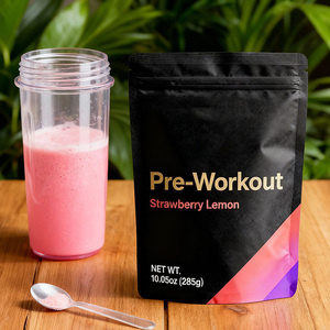 Suplemento Nutricional OEM para Adultos, Aumento de Masa Muscular, Gimnasio, Marca Privada, Venta al por Mayor, Polvo Pre-Entrenamiento Natural Personalizado con Beta-Alanina - Product Image 4