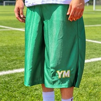 Shorts longs personnalisés pour hommes, patchwork, basketball, gym, sport, jersey, football, streetwear, polyester, baggy, running