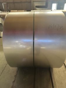 Bobine d'acier électrogalvanisé prépeint de qualité supérieure Z41-Z60, revêtement semi-dur, épaisseur 0,085-5,0 mm, CHUANGCAI, pliage et découpe - Product Image 1