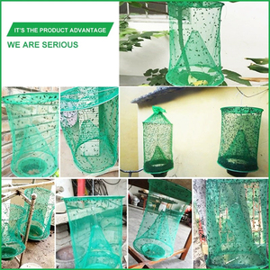 Foldable Fly Trap Cage Durable Fly Catcher <b>Net</b> Outdoor Hanging Fly Trap for Restaurant - Product Image 5
