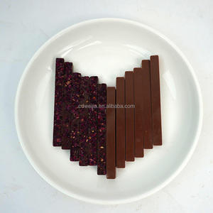 10g Rose Dark <strong>Chocolate</strong> Bars Pure Cocoa Butter <strong>Valentine's</strong> Day Sweet Kunafa <strong>Chocolates</strong> Customizable Flavors - Product Image 2