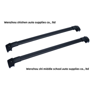 Barre de toit en alliage d'aluminium épaissi de type étau pour Koleos, barre transversale robuste 70kg+, modèle sans perçage Sayu564 - Product Image 1