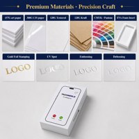 Boîte d'emballage en carton vide pour téléphone avec impression de logo personnalisée du fournisseur d'origine, même structure de matériau pour les téléphones 12-15 Pro