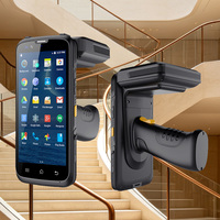 Lecteur-graveur d'étiquettes RFID UHF BT de poche OEM pour applications mobiles, reconnaissance OCR, reconnaissance faciale et d'empreintes digitales