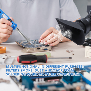 Máy hút khói bàn làm việc, hệ thống máy hút khí công nghiệp, máy hút khói hàn với ống hút - Product Image 2