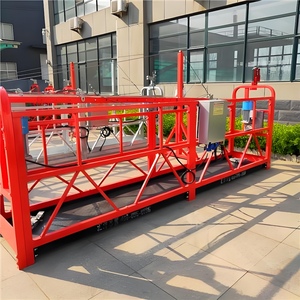Plate-forme de travail aérienne suspendue électrique en alliage d'aluminium ZLP800 industriel moderne panier suspendu numéro de modèle ZLP630