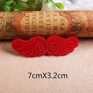 شارة كرتونية مطرزة على شكل أجنحة، رقعة قماشية صديقة للبيئة متعددة الألوان للزينة - Product Image 4