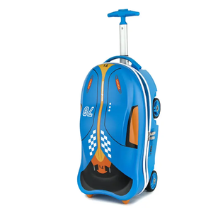 Enfants mignon ABS chariot bagages sacs pour enfants en forme de voiture bagages - Product Image 4