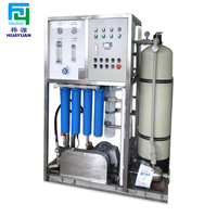 Dessalinisateur d'eau de mer portable avec pompe à réservoir sous pression et PLC, garantie 1 an, productivité 100L/heure