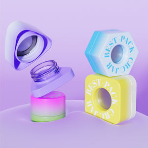 <span class=keywords><strong>Barattoli</strong></span> in <span class=keywords><strong>Vetro</strong></span> con Sigillo Pop Personalizzabili con Logo, 3ml 4ml 5ml 9ml, Bianchi e Neri, <span class=keywords><strong>per</strong></span> Concentrati, Opzioni di Colore Personalizzabili - Product Image 1